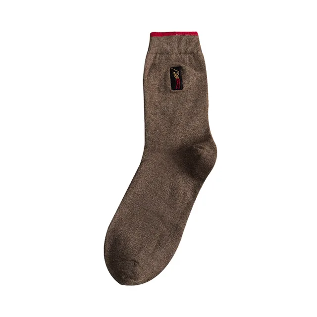 Men's Deodorant Sweat absorbing Formal Stockings Brown - Shop at LoveMi