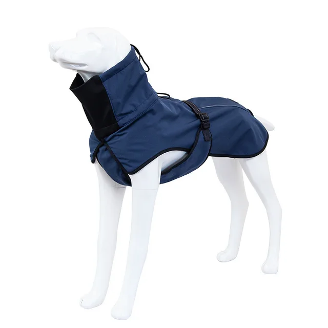 Dogdog Clothes Vest Large Dog Raincoat Navy Blue - Shop at LoveMi