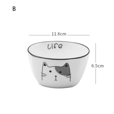 Nordic Tableware Set Bowl And Plate Combination Household Simple Ceramic - Shop at LoveMi