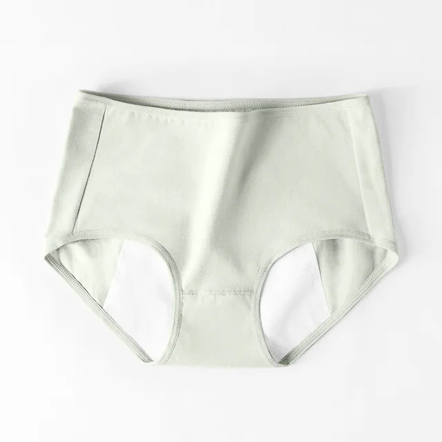 Antibacterial Crotch Breathable Physiological Panties Ladies Matcha - Shop at LoveMi