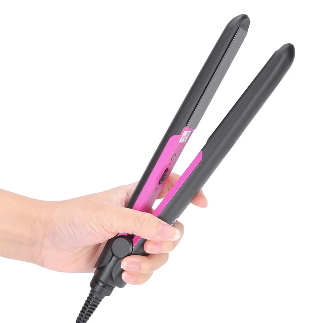 Does Not Hurt The Hair Straightening Plate Clip Hair Inner Buckle Electric Splint Pink - Shop at LoveMi