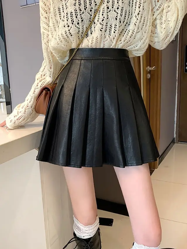 Women Trendy Super Hot A Line Skirt Black - Shop at LoveMi