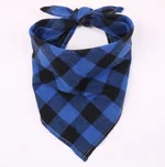 Blue And Black Plaid