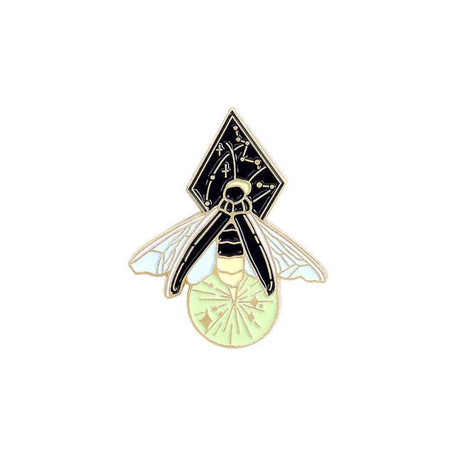 Personalized Versatile Brooch Pin Painted Badge - Shop at LoveMi