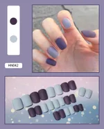 Nail Art Finished Fake Nail Scrub Nail Patch Wearable - 2Color - View 1