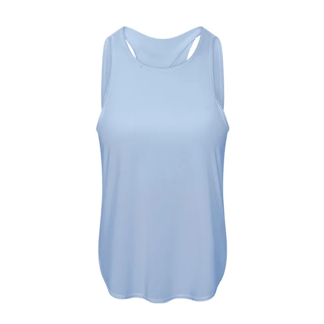 Sports Bra Lightweight Ice feeling Breathable Quick drying Blouse Blue - Shop at LoveMi