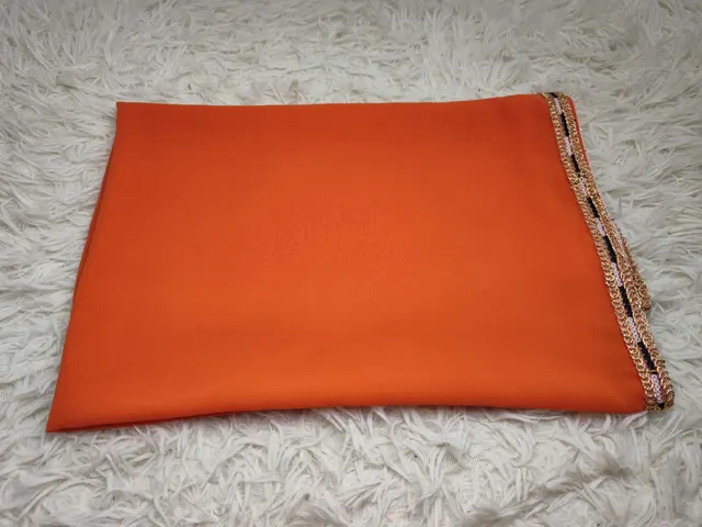 Arabian Robe Abaya Muslim Women's Dress Orange Scarf - Shop at LoveMi