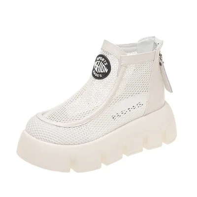 Muffin Ultra light Thick soled White Martin Boots White - Shop at LoveMi