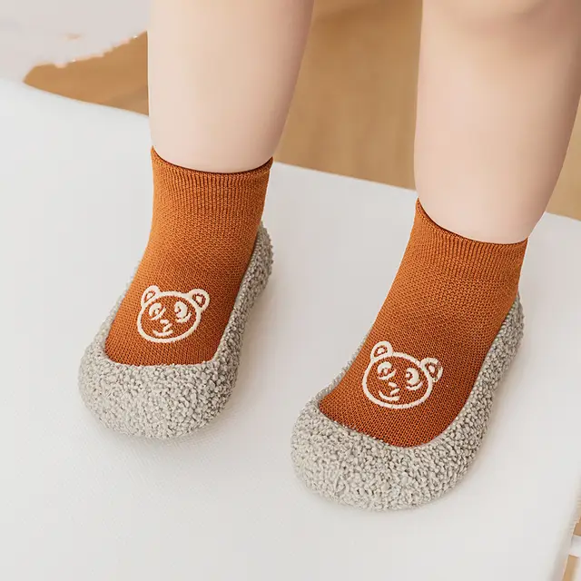 Baby multifunctional sports socks wear resistant non slip light Orange - Shop at LoveMi