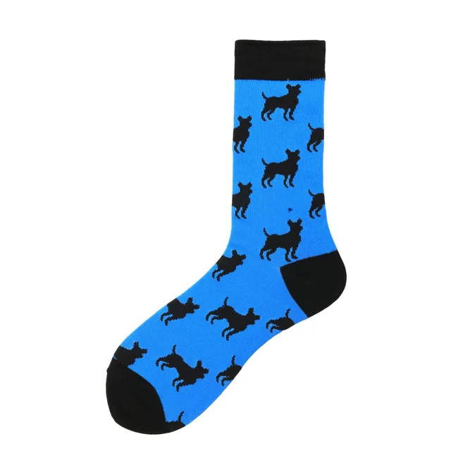 New Men's Colorful Animal Series Cotton Socks Euro 39To46 - Shop at LoveMi