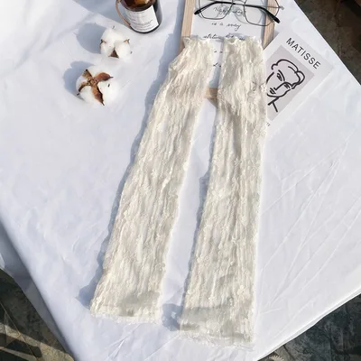 Women's Summer Thin UV Protection Lace Sunscreen Sleeves Beige - Shop at LoveMi