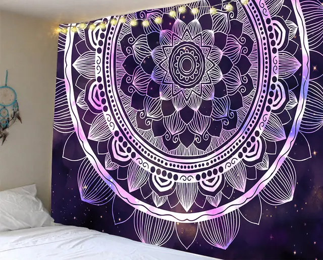 Mandala Series Printed Home Tapestry Wall Hanging Beach Towel Sitting Blanket Xllp011 - Shop at LoveMi