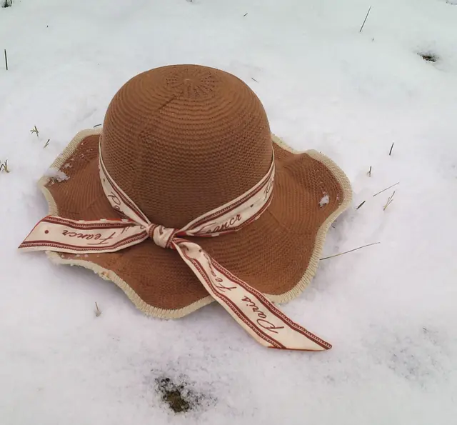 Ladies Summer Wide brimmed Sunscreen Tricot Bucket Hat Brown - Shop at LoveMi