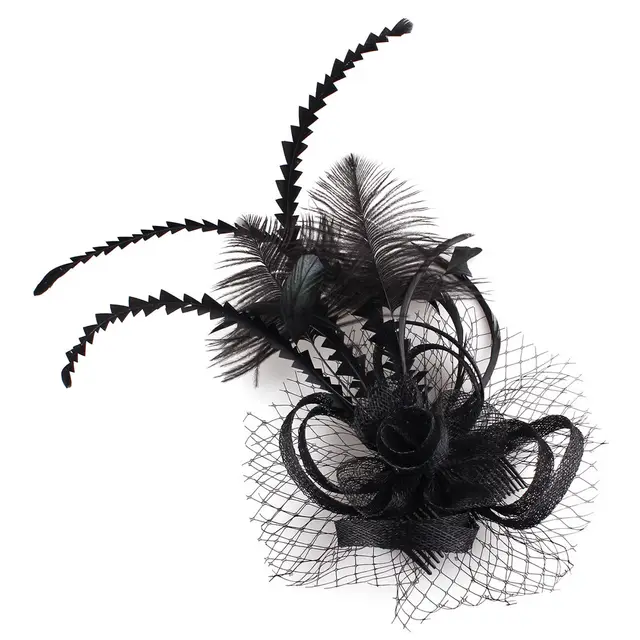 Wedding Banquet Hair Comb Show Banquet Studio Headwear Black - Shop at LoveMi