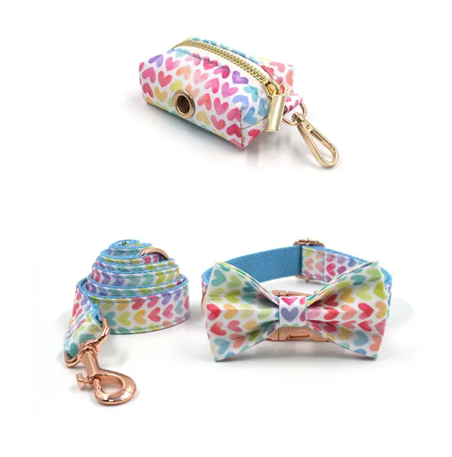 Pet Collar Leash Bow Trash Bag Set B Set - Shop at LoveMi