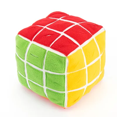 Pet Rubik's Cube Sniffing Toy Difficult Rubik's Cube Snuffle Toy Cat Dog Puzzle Hidden Food Cube Ball 20Cm - Shop at LoveMi