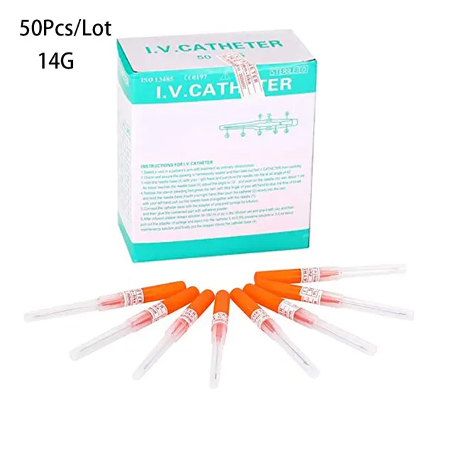 Disposable Professional Cannula Piercing Sterile Needles 14G - Shop at LoveMi