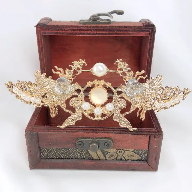 Original Hanfu Female Hairpin Ancient Style Hair Accessories Hairpin Hair Crown - Shop at LoveMi