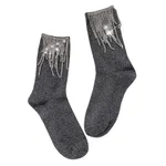Dark Grey Silver Wire