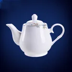New Hotel Table Ceramic Dining Restaurant Kitchen Plate - 880Ml Teapot