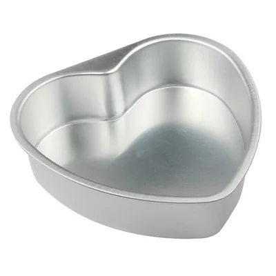 Aluminum Alloy Heart Shaped Live Bottom Cake Mould 8Inches - Shop at LoveMi