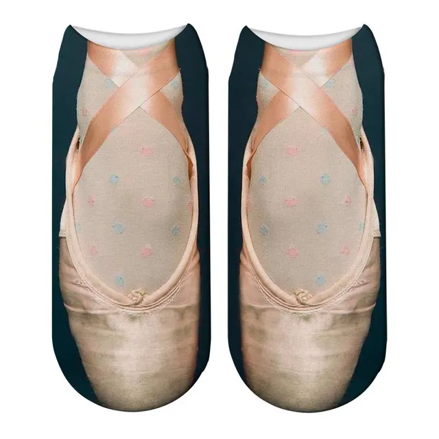 New Sneakers Print New 3D Women's Socks Feet1 - Shop at LoveMi