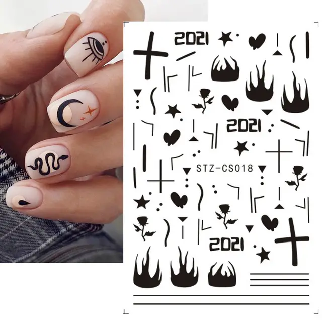 Fruit Graffiti Flame 3D Adhesive Simulation Sticker Stzcs18 - Shop at LoveMi