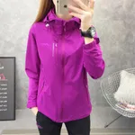 Womens Purple Single Coat