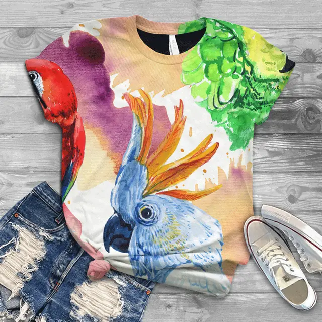 Printed Men's And Women's Tops Loose Short Sleeves Loose Casual T Shirts 13 Style - Shop at LoveMi