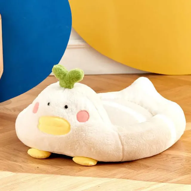 Winter Warm Hippo Kennel Pet Mat Adorable Duckling - Shop at LoveMi