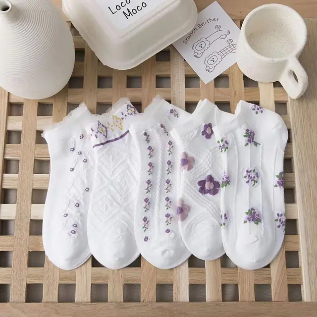 Cute Spring And Summer Japanese Pumps Purple - Shop at LoveMi