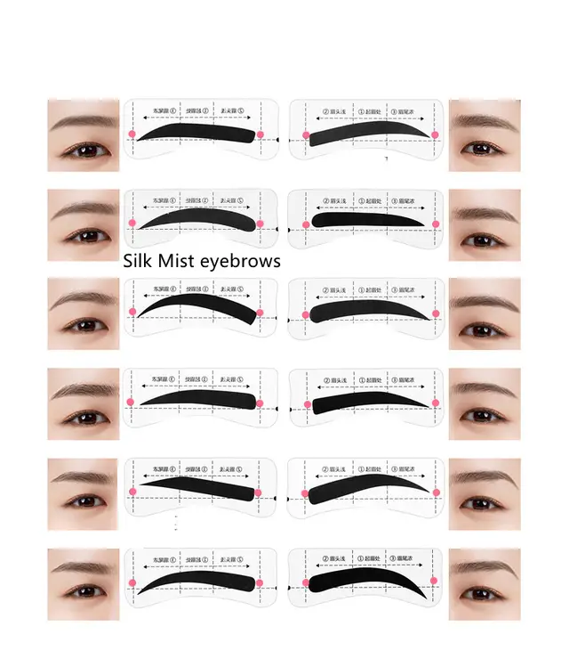 Lazy Thrush Card One Word Auxiliary Set Silk Mist Eyebrows - Shop at LoveMi
