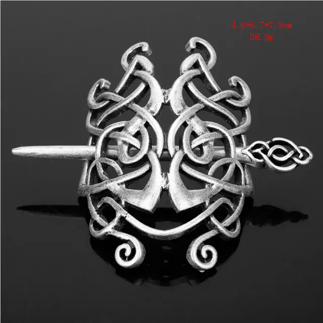 Vintage Viking Celtic Metal Dragon Hairpin D182 - Shop at LoveMi