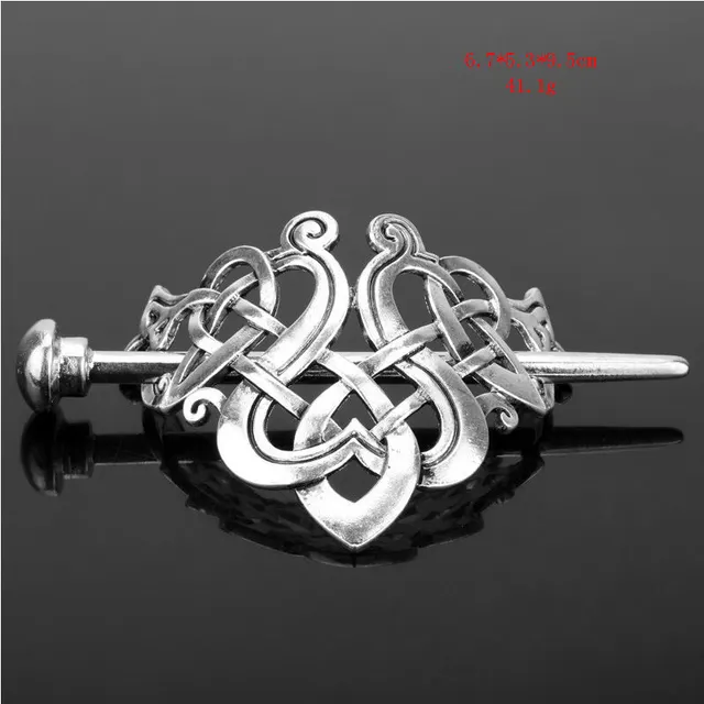 Vintage Viking Celtic Metal Dragon Hairpin D87 - Shop at LoveMi