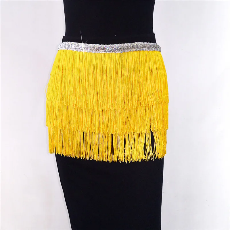 Hot selling Fringed Skirt In Europe And America Yellow - Shop at LoveMi