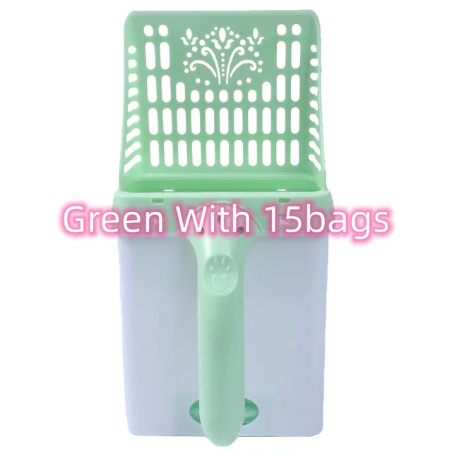 Neater Litter Genie Scooper Cat Litter Sifter Scoop System Kitty Litter Scooper with Extra Waste Bags by Neater Litter Scooper Green With 15Bags - Shop at LoveMi