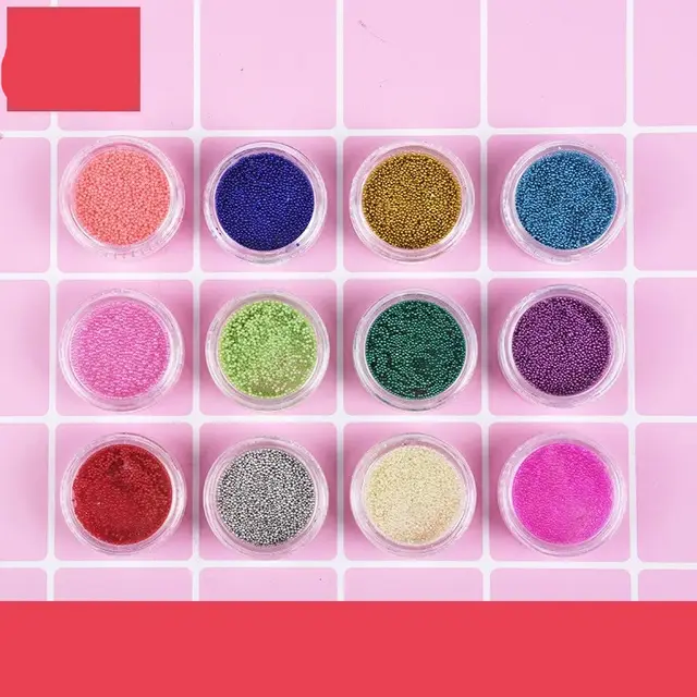 DIY 12 color glitter set Caviar - Shop at LoveMi