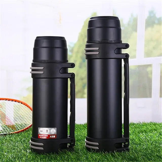 Stainless steel 304 travel pot thermos cup Black - Shop at LoveMi