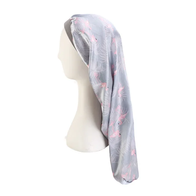 High Stretch Wide Brim Long Barrel Nightcap Grey Flamingo - Shop at LoveMi
