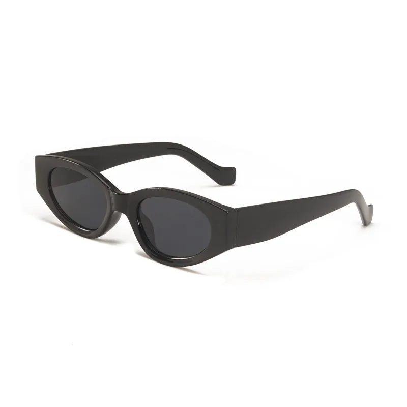 European And American Trend Square Square Sunglasses - Black