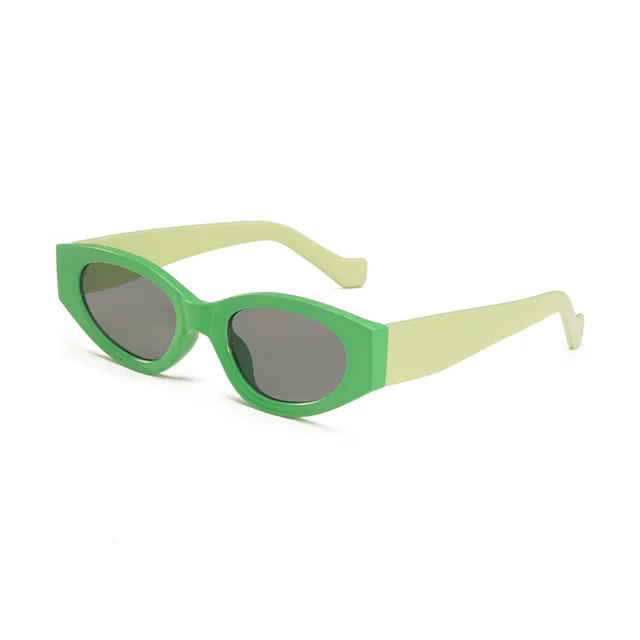European And American Trend Square Square Sunglasses Green - Shop at LoveMi