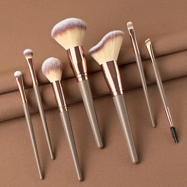 Sets Eyeshadow Brushes Makeup Tools 7Brownset Of Brushes - Shop at LoveMi