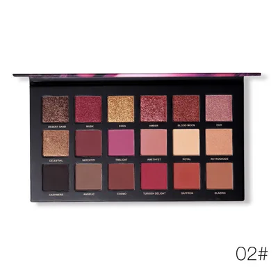 The New 18 color Rose Gold Eyeshadow Palette 2 Style - Shop at LoveMi