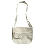 Cute Vintage Girl Messenger Bag Retro - White