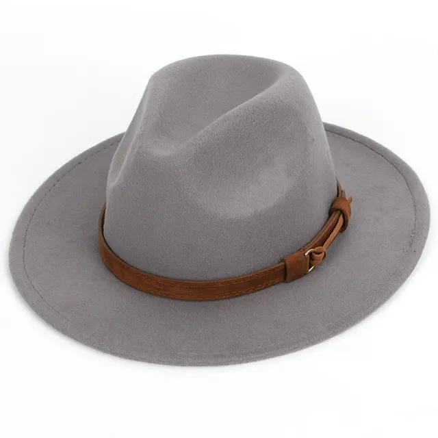 Men's Big brimmed Felt Top Hat Photo Props Decoration Soft Display - Shop at LoveMi