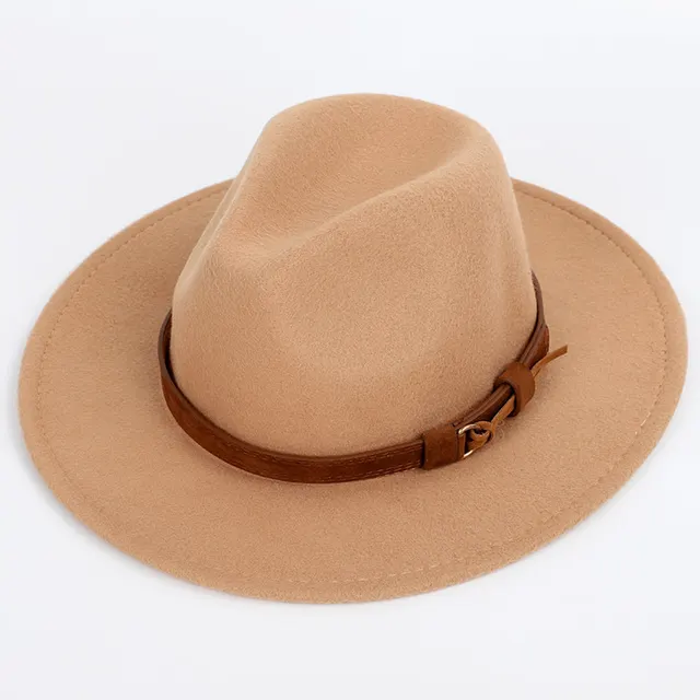 Men's Big brimmed Felt Top Hat Photo Props Decoration Soft Display - Shop at LoveMi