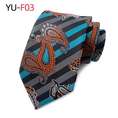 New Hot Sell Paisley Polyester Jacquard Men's Tie Luf03 - Shop at LoveMi