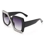 Black Frame Silver Diamond