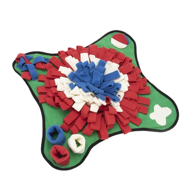 Pet Bite Resistant Foraging Relief Stress Environmental Training Sniffing Pad White Blue Red Green - Shop at LoveMi