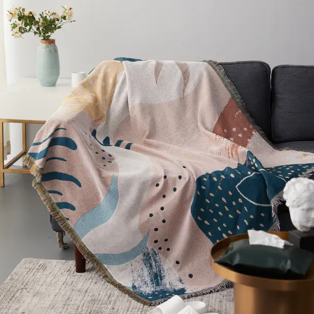 One Blanket Multi purpose Sofa Towel Cushion Cover Lazy Dust Cover - Shop at LoveMi